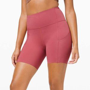 Fast and Free HR Short 6" Elite, Size 6, Cherry Tint